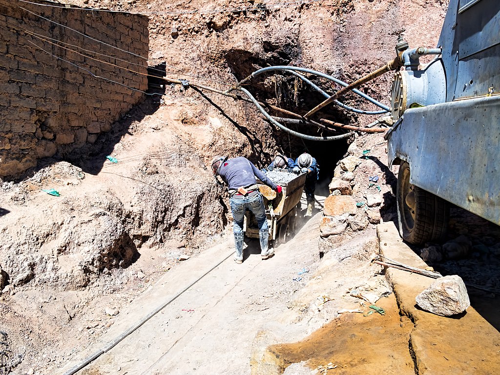 Bergarbeiter in Potosi, Bolivien. © Oscar Choque